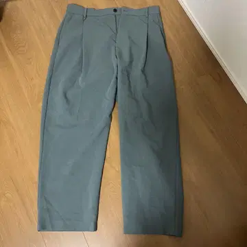 자라 그레이 와이드 슬랙스 EUR44