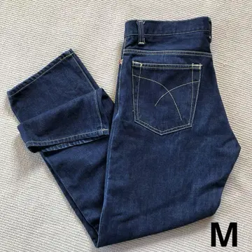 데님 팬츠 청바지 WALDES ZIPPER 허리 빨간색 귀 남성용