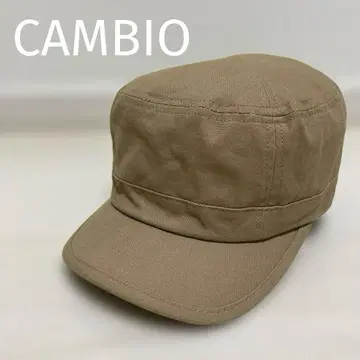 컨디션 최상! CAMBIO 캄비오 워크캡 프리 사이즈 베이지