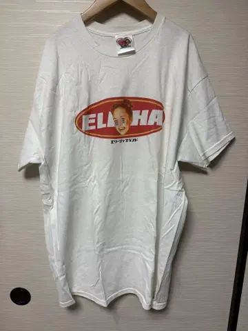 ELISHA BRAND 화이트 티셔츠 XL