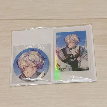 니지산지 생일 굿즈 캔뱃지 폴라로이드풍 카드 클로드 클로 마크