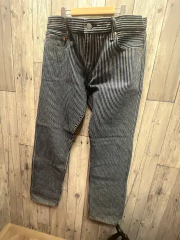 고지마 청바지 KOJIMA JEANS 21oz 히코리 트레이트