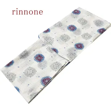 특가! 새상품 브랜드 유카타 [rinnone] 면 원단 일본제 F 사이즈