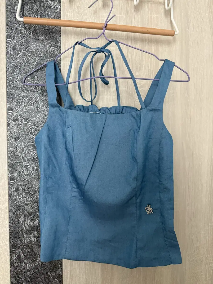 City Breeze Tencel Denim Halterneck Top