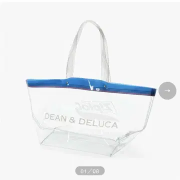 Ziploc DEAN & DELUCA 토트백 클리어