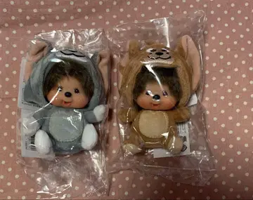 새상품 톰과 제리 x 몬치치 얼굴 큰 SS 키체인 2세트