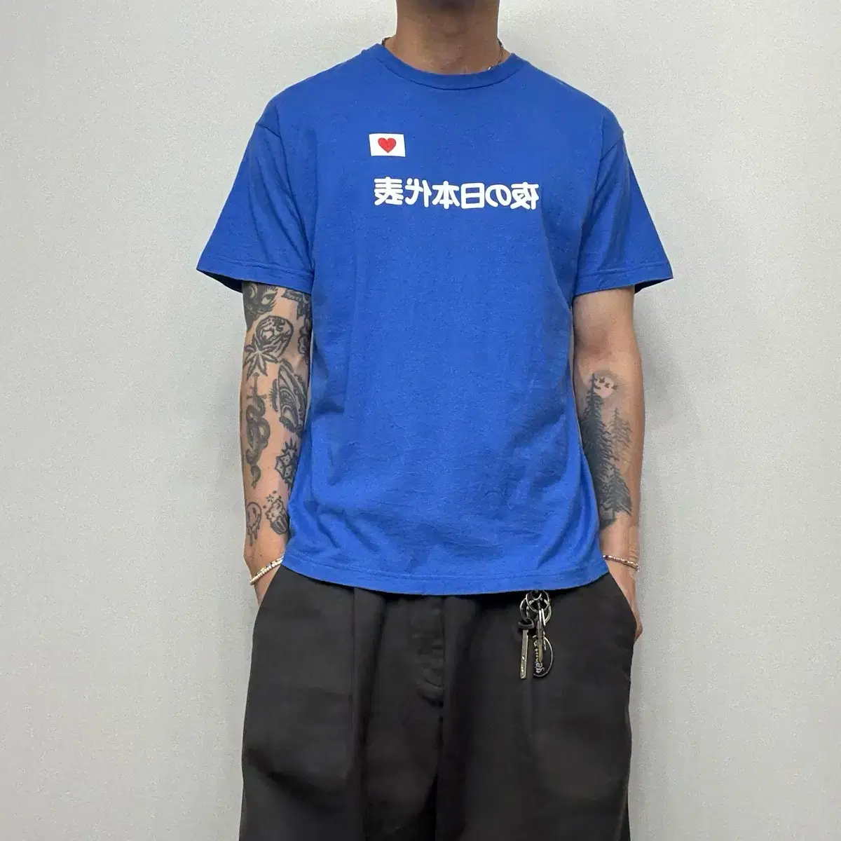 JPN 일본빈티지 일본어 반팔티셔츠