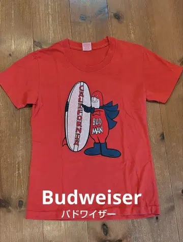 버드와이저 티셔츠 budman 서핑 캘리포니아 버드맨 맥주