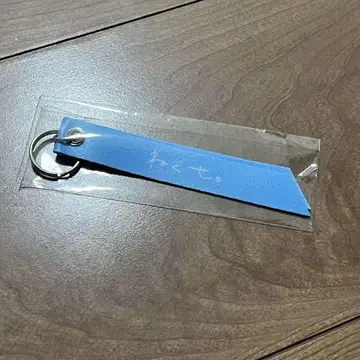 네구세. HALL A NEW BEGINNING 리본 키링