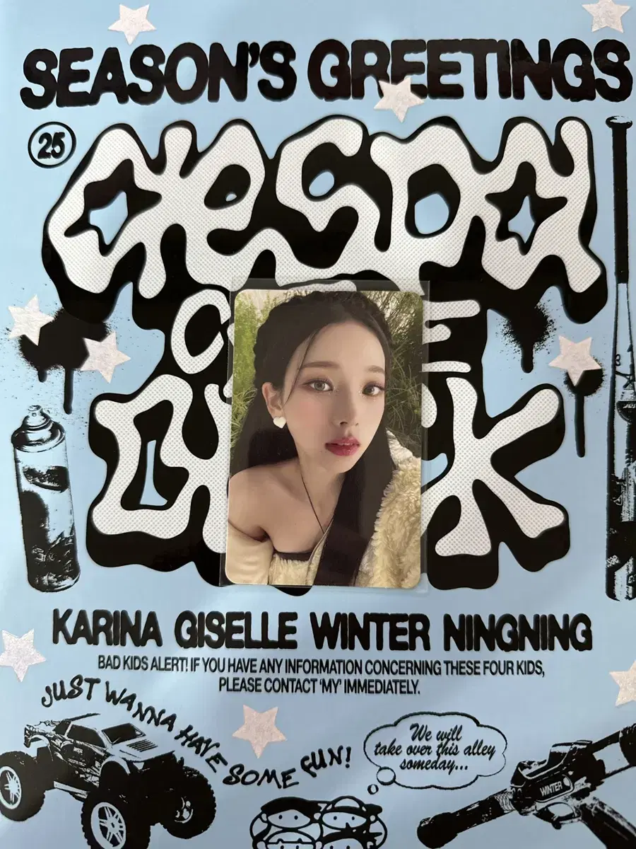 SMTOWN 2023 4x6 Photo & Photocard Set Karina Poca