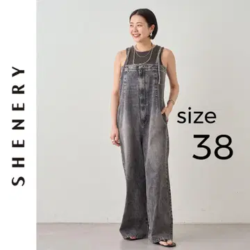 새상품 SHENERY 데님 살로펫 시너리 블랙 38