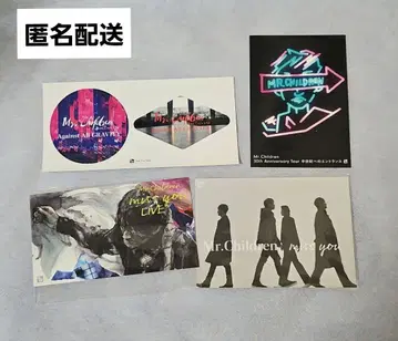 Mr.Children 혜택 스티커 4종 미스칠