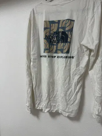 THE NORTH FACE 긴팔 셔츠 S 화이트