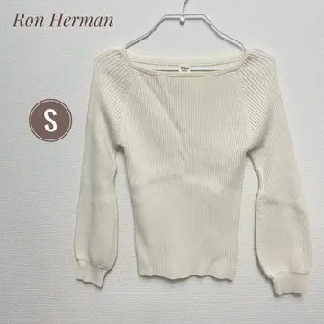 컨디션 최상 [ Ron Herman ] 소매 볼륨 리브 풀오버 S