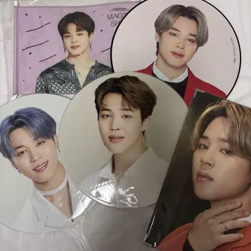 [원품 한정] BTS 부채 프리미엄 사진 플래그 지민 묶음 판매