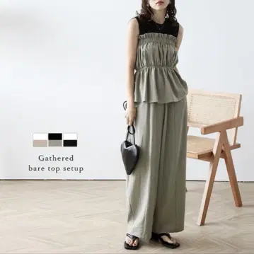 AMELY 셋업 올리브