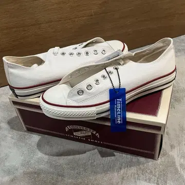 새상품 컨버스 올스타 J VTG 27.0 화이트 타임라인