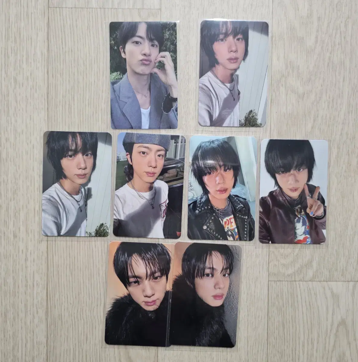 (Bulk of 8) bangtan BTS Seokjin Ecco album weverse pre-order benefit poca jin echo