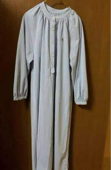 새상품급! 레어! 안코키누 자수 밴드 카라 셔츠 원피스