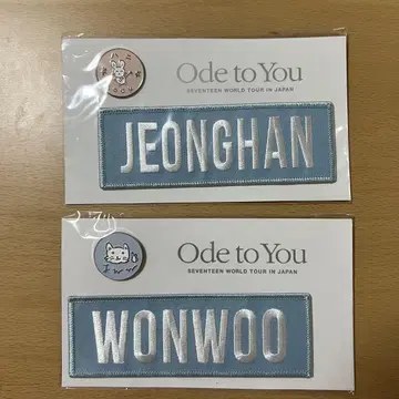 SEVENTEEN Ode to You 와펜 정한 원우