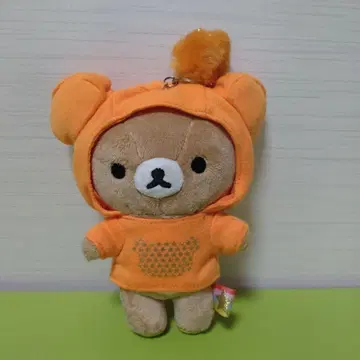 리락쿠마 후드티 봉제 인형 [오렌지]