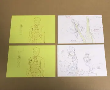 Fate UBW 엽서 토사카 린 & 에미야 4장 세트