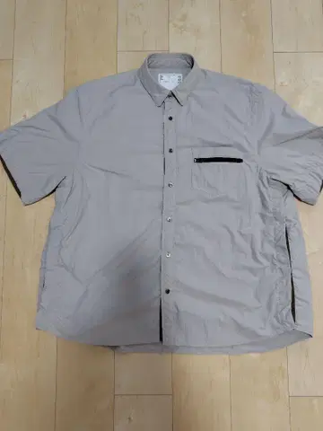 사카이 23ss Taslan Nylon Shirt 나일론 셔츠