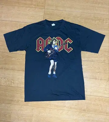 [ 컨디션 최상 ] AC/DC T셔츠 1988년 월드 투어