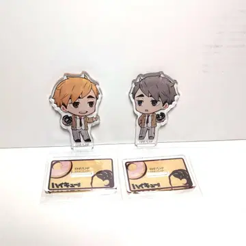 하이큐 미야 아츠무 미야 오사무 잭 인 더 도넛 콜라보 아크릴 스탠드