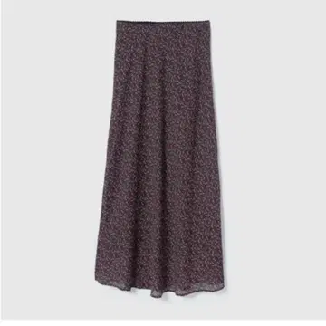 레이스 허리 vintage satin 스커트