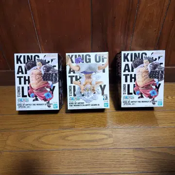 원피스 KING OF ARTIST 피규어 루피 3개 세트