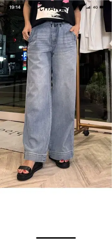 안나 켈리 인기 데님 38