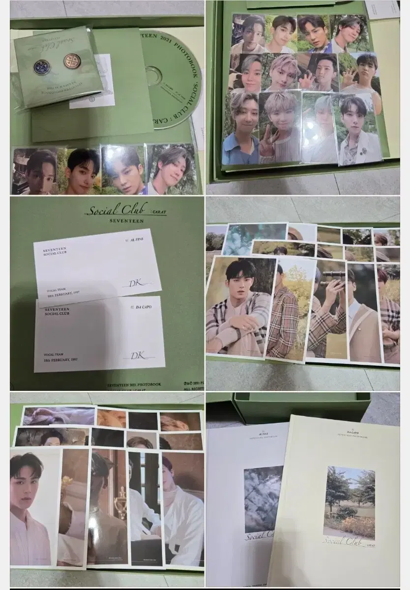 Seventeen Goods Disposal (BSS, Social Club, The Name, 7th Anniversary, 8th Anniversary, Caratland, etc.)