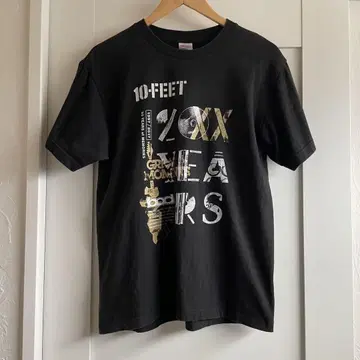 10-FEET 20주년 그래픽 티셔츠 블랙 M 사이즈