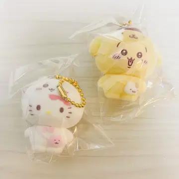 시크릿 플로키 마스코트 참 헬로키티 치이카와 (먼작귀) 토끼 폼폼푸딩