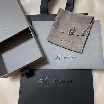 4C HOMME+ 실버 귀걸이(한쪽 귀용)