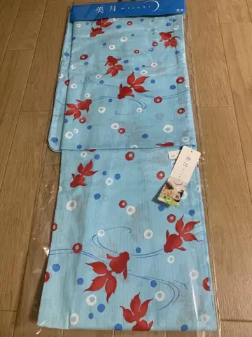 유카타 스카이블루 새상품