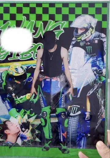 왕이보 A4 대형 아크릴 색지
