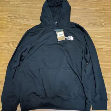 The North Face 블랙 그래픽 후드티 2XL