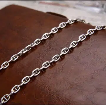 실버 925 목걸이 닻 체인 3mm x 20인치