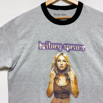 브리트니 스피어스 Britney Spears 링거 티셔츠 구제 의류
