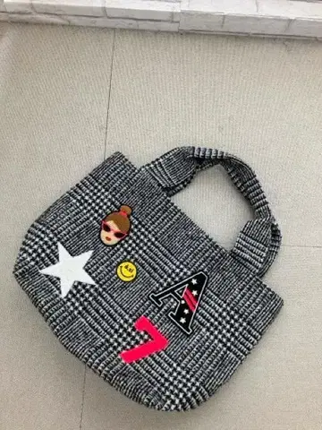 (K05679) 미사용 e.si 에뚜왈 시뉴 토트백 트위드