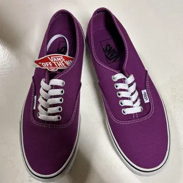 VANS OFF THE WALL 퍼플 스니커즈