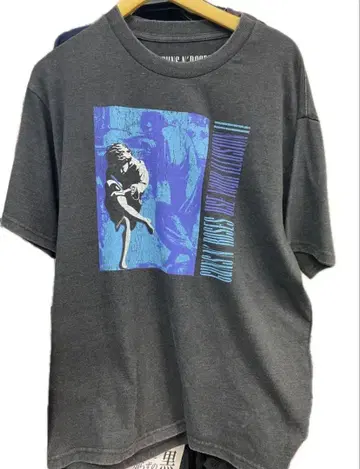 GUNS N' ROSES 티셔츠 USE YOUR ILLUSION TOUR