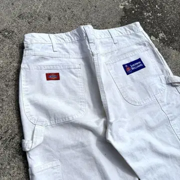 디키즈 셔윈 윌리엄스 페인터 팬츠 화이트