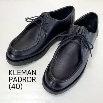 KLEMAN PADROR 클레만 패드롤 가죽 티롤리안 신발 40