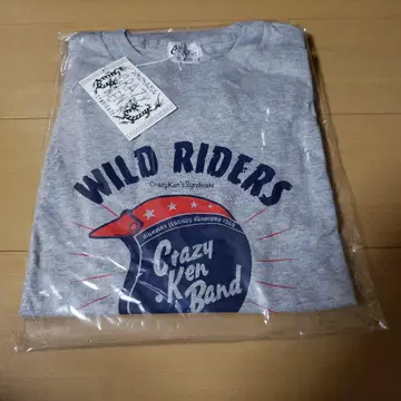 크레이지 켄 밴드 티셔츠 WILD RIDERS 사이즈 XL