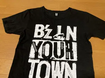 B'z YOUR TOWN 2017 티셔츠 S 블랙 라이브 투어 굿즈