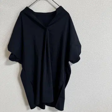 블랙 스키퍼 셔츠 깔끔한 오피스 캐주얼