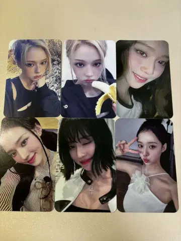 AESPA 윈터 Everline 묶음 판매 6점